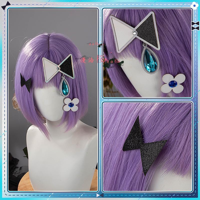 紡木こかげ コスプレ ウィッグ付 Amazon.co.jp: [漫落桜] VTuber 紡木こかげ ウィッグ ，髪飾り，靴